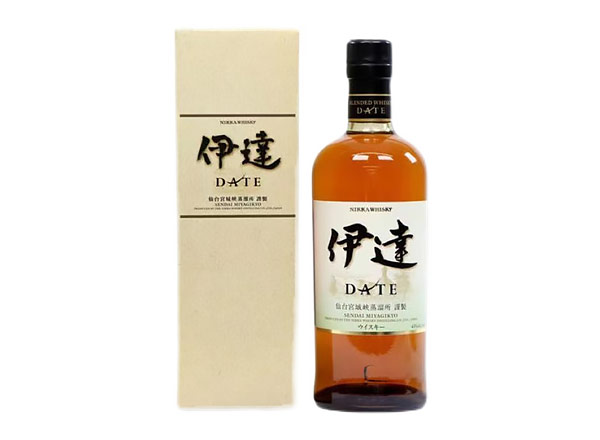 九江Nikka Date回收一甲宫城峡蒸馏所产伊达调和型威士忌行情价格