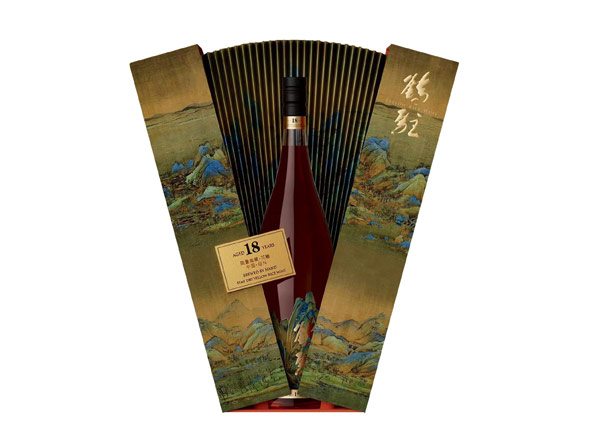 九江鹤驻18年黄酒回收鹤驻新花雕18年珍藏版千里江山图