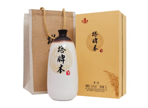 九江塔牌黄酒回收塔牌本酒500ml/1000ml绍兴黄酒花雕酒礼盒