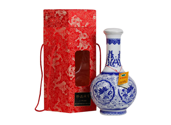 九江咸亨黄酒回收珍品咸亨三十年花雕酒青瓷瓶盒装绍兴黄酒2.5L