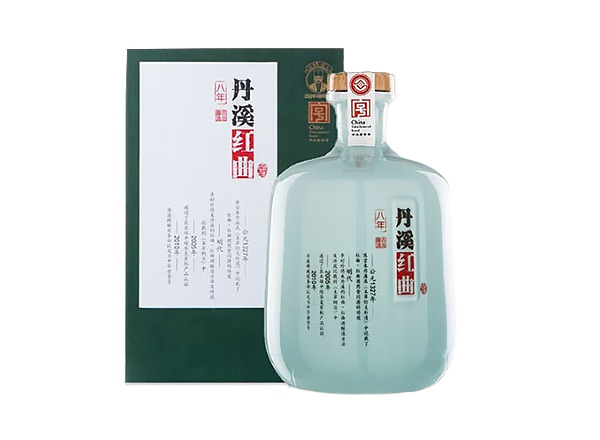 九江丹溪黄酒回收丹溪8年红曲黄酒750mL 2瓶礼盒装