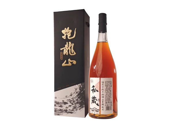 九江抱龙山黄酒回收抱龙山私藏30年陈酿1.38L礼盒装绍兴花雕酒行情价格