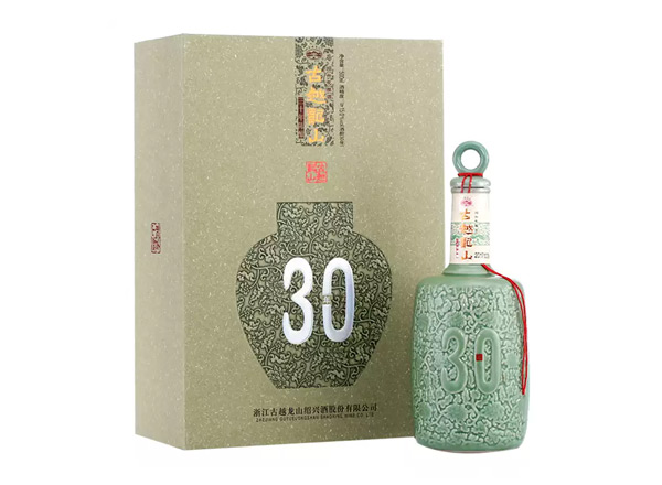 九江古越龙山30年黄酒回收古越龙山三十年陈酿花雕酒行情价格