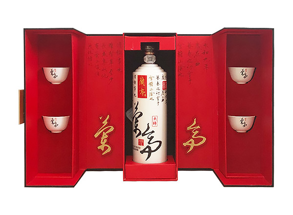 九江会稽山黄酒回收大师兰亭三十年陈酿1L商务版礼盒装