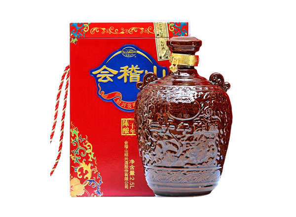九江回收会稽山二十年黄酒陶坛20年陈酿2.5L花雕酒