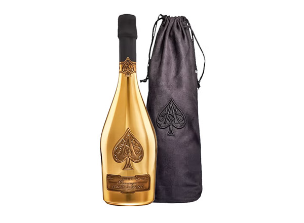 九江黑桃A香槟回收黑桃A黄金香槟金色瓶Armand de Brignac Brut