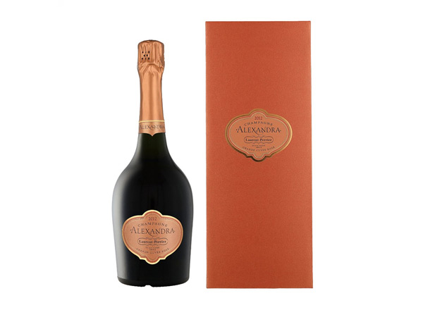 九江Laurent Perrier回收罗兰百悦年份丰年桃红香槟礼盒装起泡酒