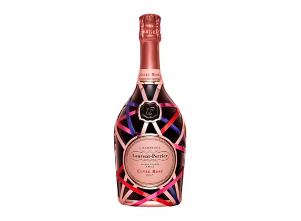 九江回收罗兰百悦丝带桃红年份香槟限量版Laurent Perrier Cuvée Rosé Ribbons